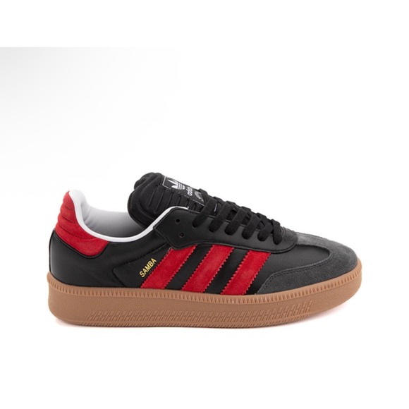 NIB‎ Adidas Samba XLG Carbon Black Red Gum Men's Sneakers Shoes Size 9 - Picture 1 of 12
